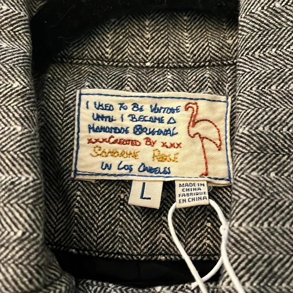 FREE PEOPLE Sandrine Rose Gray Empire Wool Blend Button Front
Jacket NWT - Picture 10 of 14